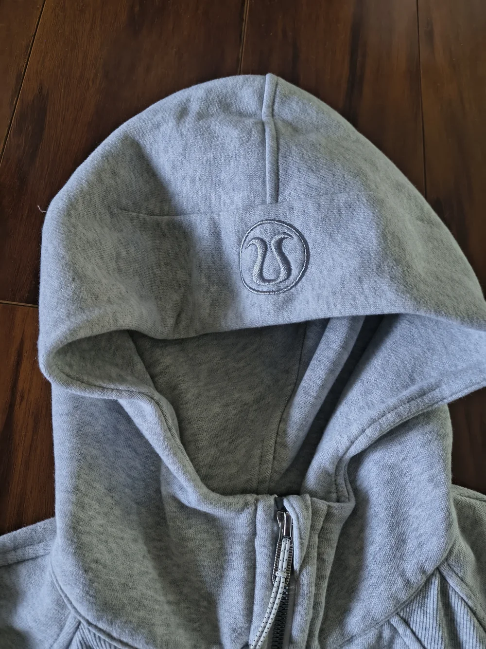 lululemon athletica x Philadelphia Eagles Light Gray Half-Zip Hoodie